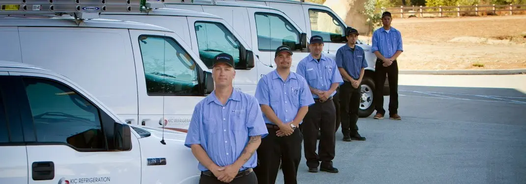 KIC Refrigeration crew ready for Mini Split Repair jobs across Peachtree City